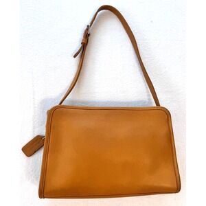 Coach Tan Leather Satchel